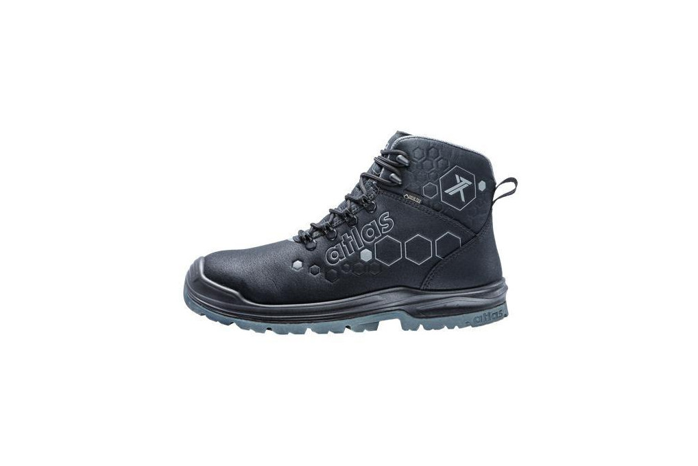 Sicherheitsstiefel XT 500 GTX Gr.40 W.10 black anthrazit S3 SRC EN20345 ATLAS