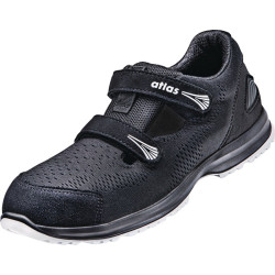Damensicherheitssandale GX 145 ESD Gr.41 W.10 black white S1P SRC EN20345 ATLAS