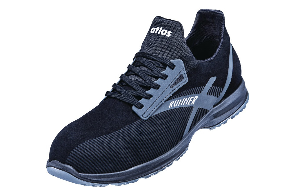 Damensicherheitsschuh GX 95 ESD Gr.42 W.10 anthrazit black S3 SRC EN20345 ATLAS