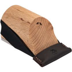 Handhobel L.95mm Hobeleisen B.50mm rd.Schneide,glatte Sohle KIRSCHEN