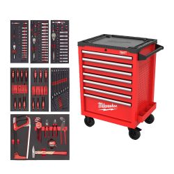 Werkstattwagen Milwaukee TOOLGUARD 27 " bestückt