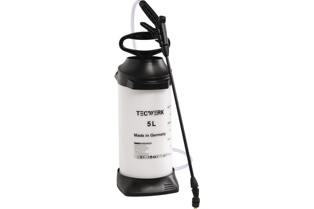Drucksprühgerät CLEAN FIX F5 Füllinhalt 5l 3bar FPM G.1,6kg TECWERK