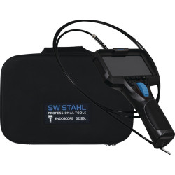 Akku Inspektionskamera 4,3 Zoll 1920x1080 3,9mm LED 6 Kabel L.1,5m SW STAHL