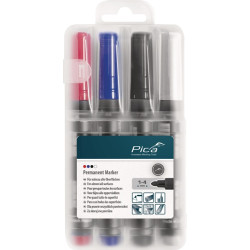 Permanentmarker Set Pica Classic sortiert Strich B.1 4mm Round Tip PICA