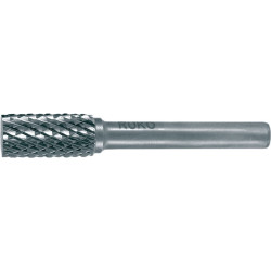 Frässtift ZYA D.3mm Kopf L.14mm Schaft D.3mm HM Blank Verz.KVZ 4 RUKO