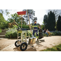 Reinigungswagen Beutelboy STA FLORA