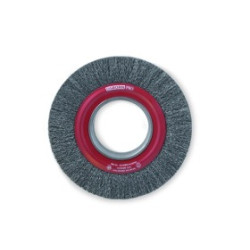 Rundbürste D.300mm Bohr.Ø100mm Drahtstärke 0,35mm Stahldraht