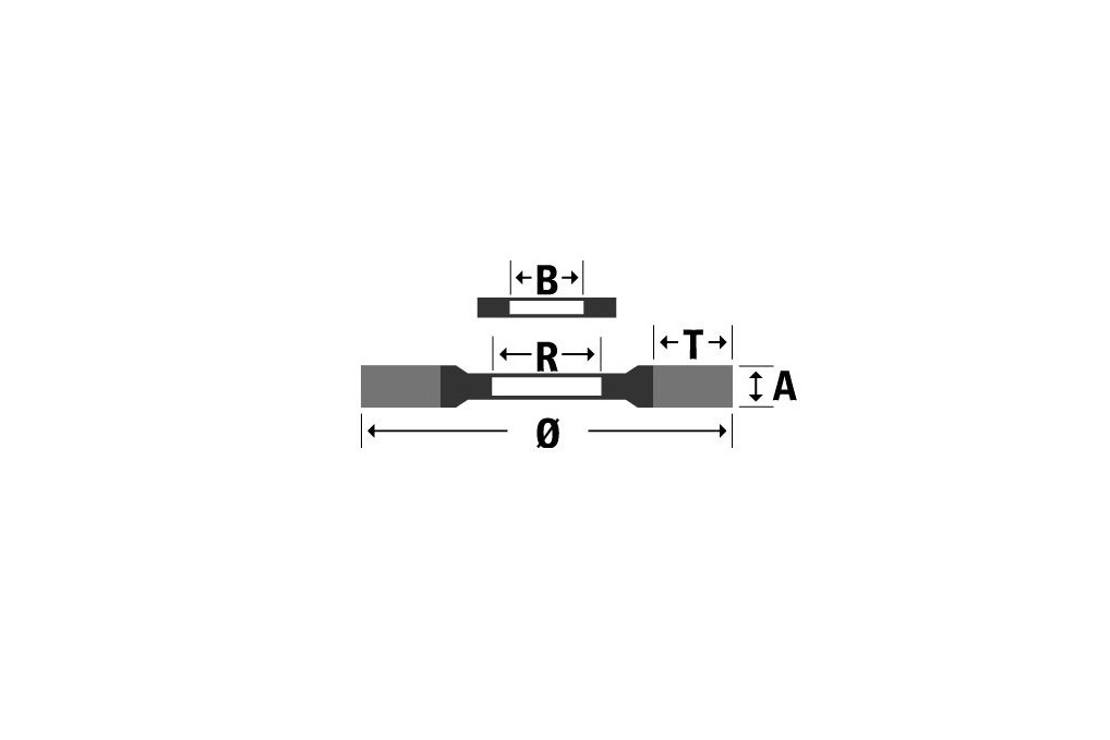 Rundbürste D.300mm Bohr.Ø100mm Drahtstärke 0,35mm Stahldraht