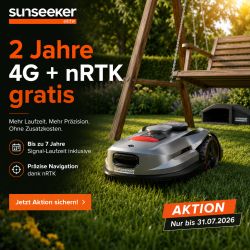 Mähroboter X5 ELITE kabellos, RTK von Sunseeker