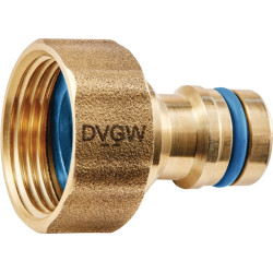 Hahnstecker GEKA plus KTW MS IG G 1 Zoll SB GEKA