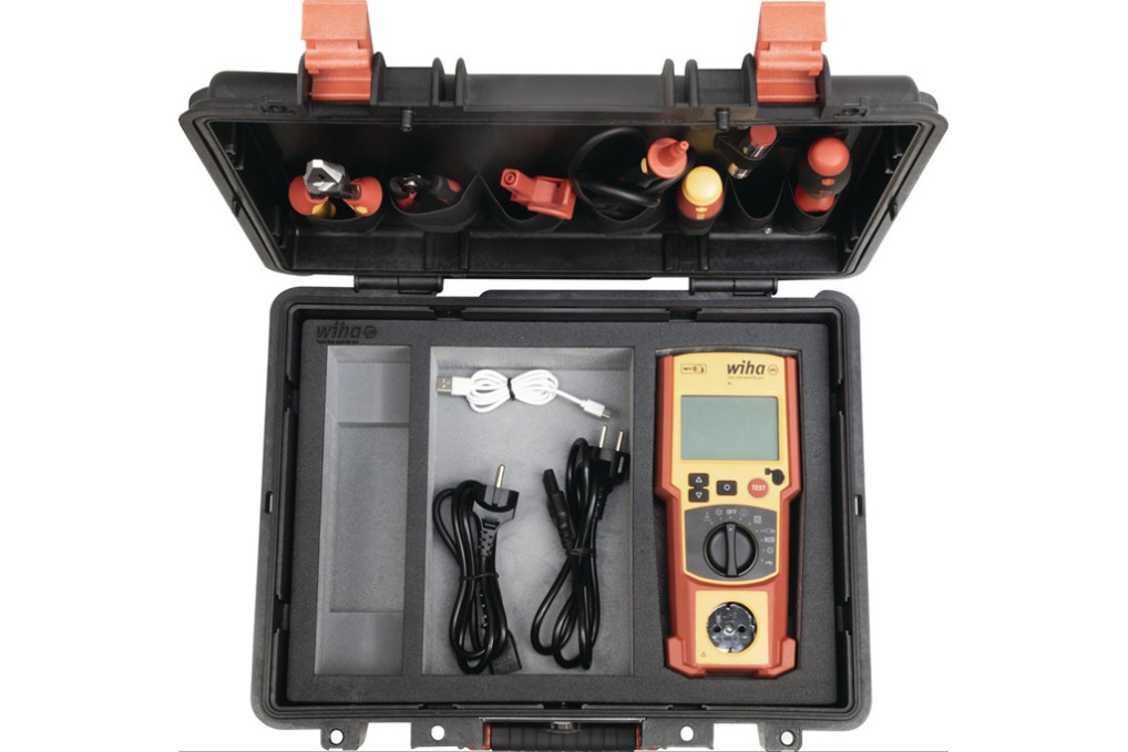 Gerätetester PAT one im Koffer L457xB367xH190mm WIHA