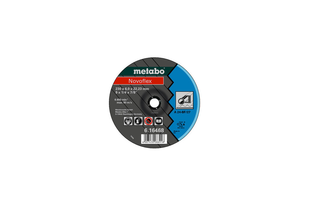 Novoflex 115x6,0x22,2 Stahl