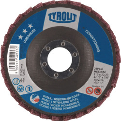 Polierscheibe PREMIUM CONDITIONING D.125mm medium TYROLIT