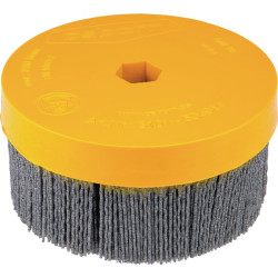 Tellerbürste ATB D.76mm Bohr.16 Nut NH S K.120 70mm 3500min ¹ OSBORN
