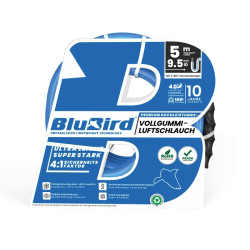 Werkstattschlauchset BluBird ID 9,5mm AD 15,5mm L.5m Sicherheitskuppl.