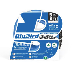 Werkstattschlauchset BluBird ID 6mm AD 12mm L.5m Schnellver.Kup.