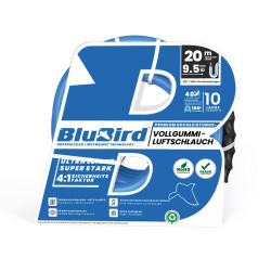 Werkstattschlauchset BluBird ID 9,5mm AD 15,5mm L.20m Schnellver.Kup.