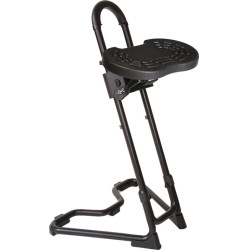 Stehhilfe PU Schaum Sitz H.610 860mm STA schwarz Halte  u.Transportgriff MEY