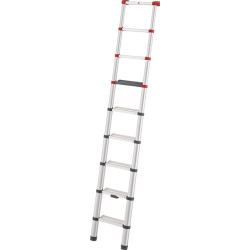 Teleskop Anlegeleiter T100 Alu.11 Stufen max.Gesamtbelastung 150kg HAILO
