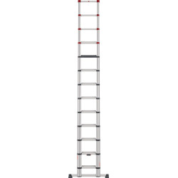Teleskop Anlegeleiter T100 Alu.13 Stufen max.Gesamtbelastung 150kg HAILO