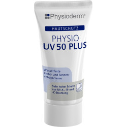 Hautschutzcreme PHYSIO UV50 PLUS 100ml UV 50 PLUS Tube PHYSIODERM
