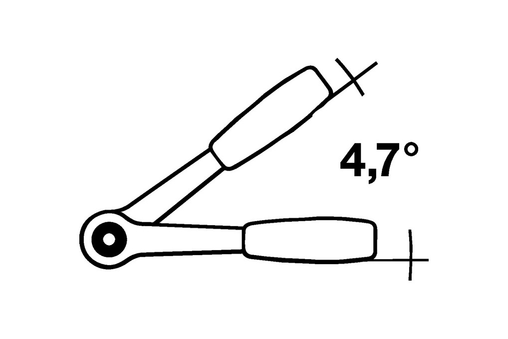 Durchsteckknarre Zyklop Metal