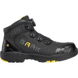 Sicherheitsstiefel Alexander Gr.41 W.11 schwarz gelb S3S FO HRO LG SC SR ESD