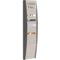 Paperflow Wand Sortiertafel V 25F A4V1X25.02 DIN A4 grau