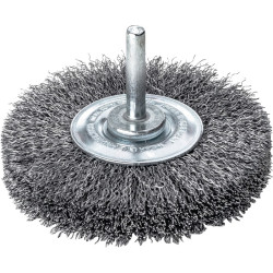 Rundbürste D.100mm Drahtstärke 0,3mm Stahldraht 14mm 12000min ¹