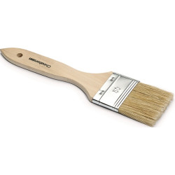 Flachpinsel Gr.3 4 Zoll helle Borstenmischung Weißbl.NÖLLE