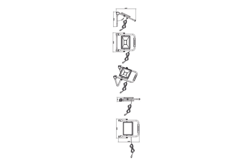 LED-Strahler  50 W 3660 lm 5