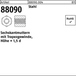 Sechskantmutter R 88090 m.