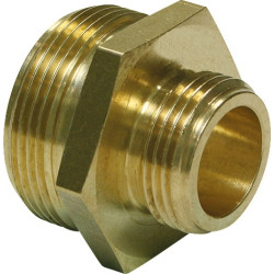 Reduziernippel  Messing