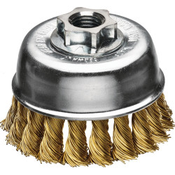 Rundbürste ZT Gew.M14 Drahtstärke 0,50mm Messingdraht MES 12mm