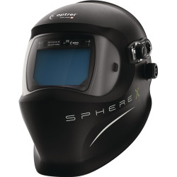 Schweißerschutzhelm sphere X quattro schwarz 65x101mm OPTREL