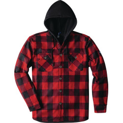 Thermojacke Glenville Gr.XL rot schwarz kariert SCHEIBLER