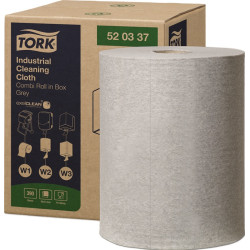 Reinigungstuch TORK 520337 L.ca.264 mmxB.ca.315mm grau 1 lagig,ungeprägt TORK