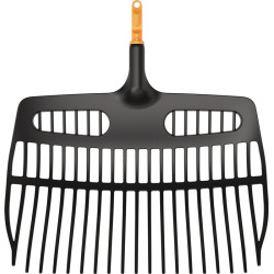 Schaufelrechen OneClick Arbeits B.480mm Zinken L.160mm 19 Zinken FISKARS