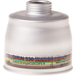 Mehrbereichskombifilter DIRIN 530 A2B2E2K2 HgNO 20CO P3 f.EKASTU