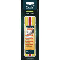 Minen Set Pica BIG Dry 8x gelb,4x rot b.70Grad stabil 12 Minen Set