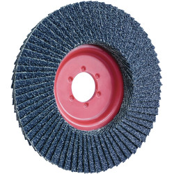 Fächerscheibe MAGNUM® Cool Top® 5  D.115mm K.80 kon.Stahl Edelstahl Zirkon