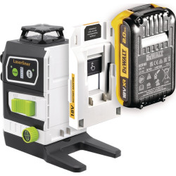 Akku Adapter PowerAdapter DeWalt compatible Multi 18V LASERLINER