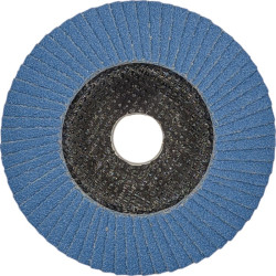 Fächerscheibe Action D.125mm K.40 kon.Stahl Edelstahl Zirkon