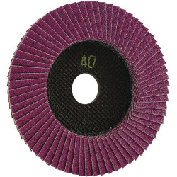 Fächerscheibe TRIMFIX® BLACK MAMBA® D.125mm K.60 kon.Stahl Edelstahl Zirkon
