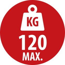 Unterstellbock MB 120 KH Vierbein Trgf.120kg L12xB98xHmin.61 max.83cm