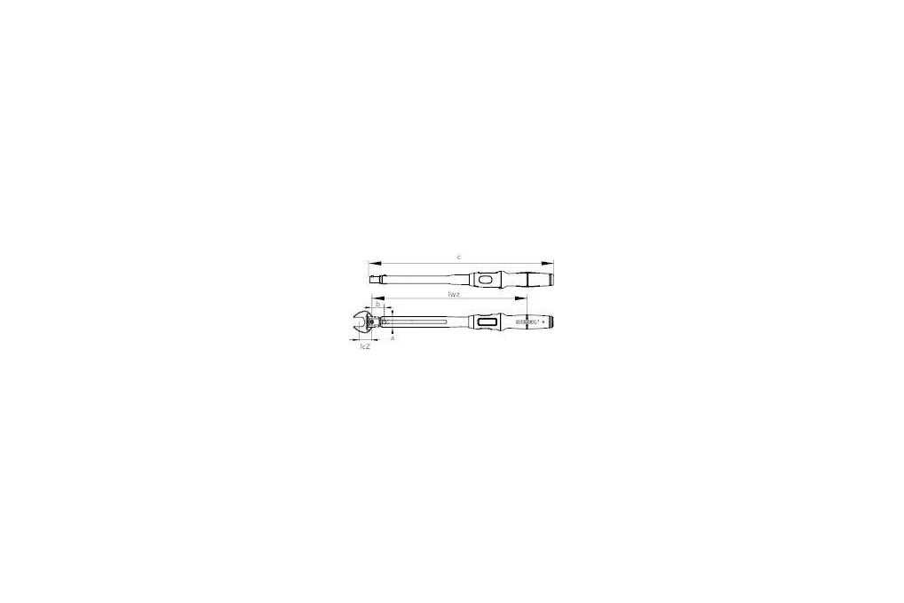 Drehmomentschlüssel TF Z25 TORCOFIX Bereich 5 25Nm GEDORE