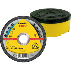 Trennscheibe EDGE D115x1,2mm ger.INOX Bohr.22,23mm KLINGSPOR