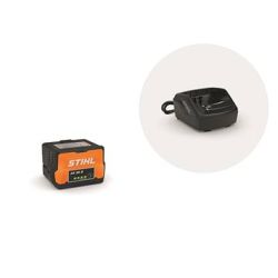 STIHL Akku Blasgerät BGA 60 Set inklusive AK 30S und AL 101