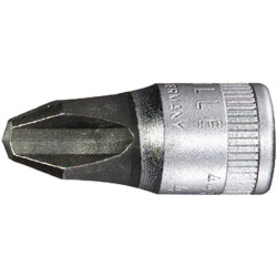 Steckschlüsseleinsatz 44 P 1 4 Zoll PH PH 4 L.28mm STAHLWILLE