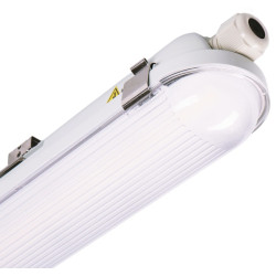 Feuchtraumleuchte 47 W 7200 lm neutralweiß 220 240V grau